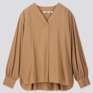Uniqlo V Neck Tunic Top XL